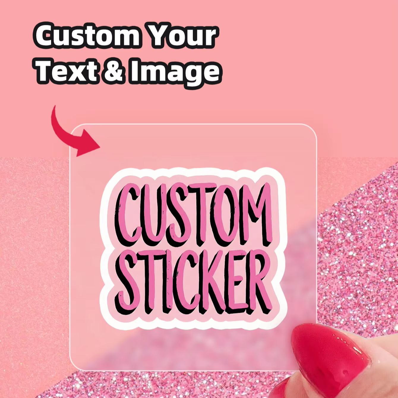 Personalised Candle Label - 1-180PCS Adesivos Quadrados Personalizados para Planejadores,