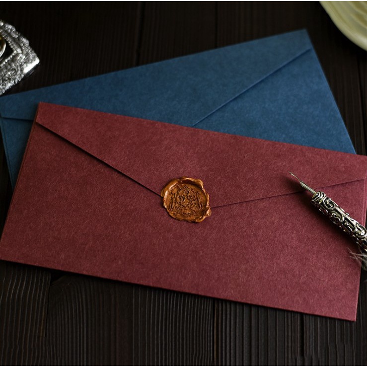 Wax Seal Letter Kit - 1 pçs envelopes de papel para