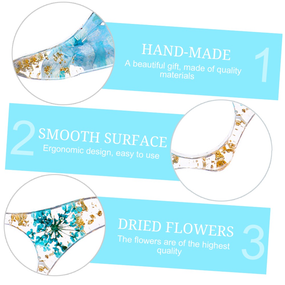 Requintado flores secas polega - Dried Flower Bookmark avaliação e preço