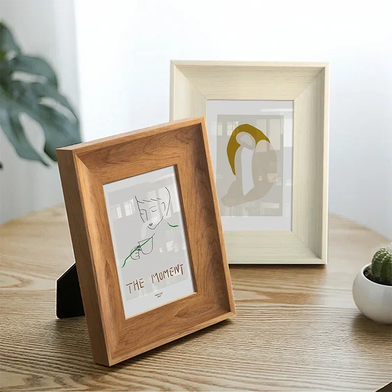 Moldura de madeira para fotos, - Engraved Wood Frame avaliação e preço
