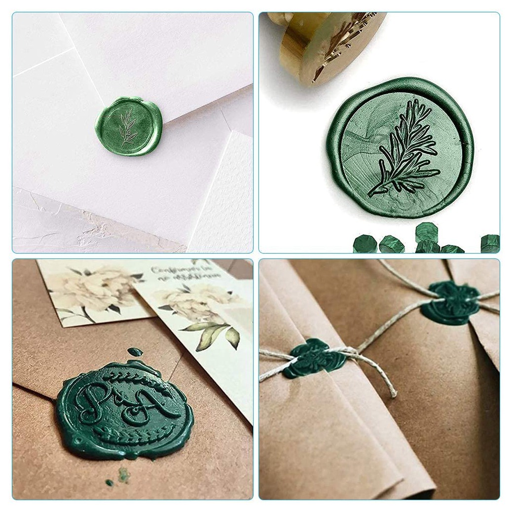 AT84-Sealing Wax Beads, 200 pe - Wax Seal Letter Kit avaliação e preço