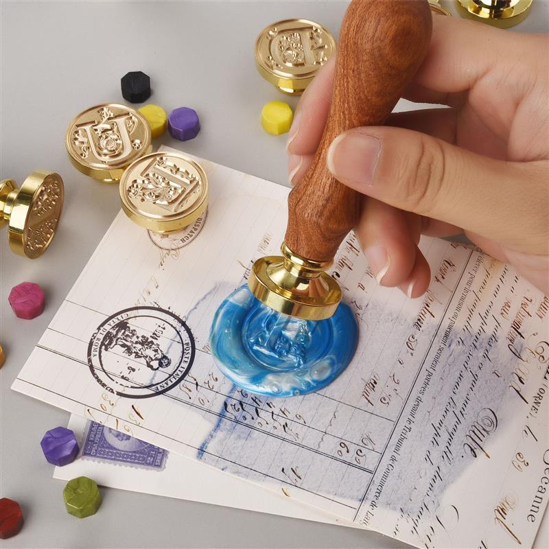 A-Z vintage selado cabeça de c - Wax Seal Letter Kit avaliação e preço